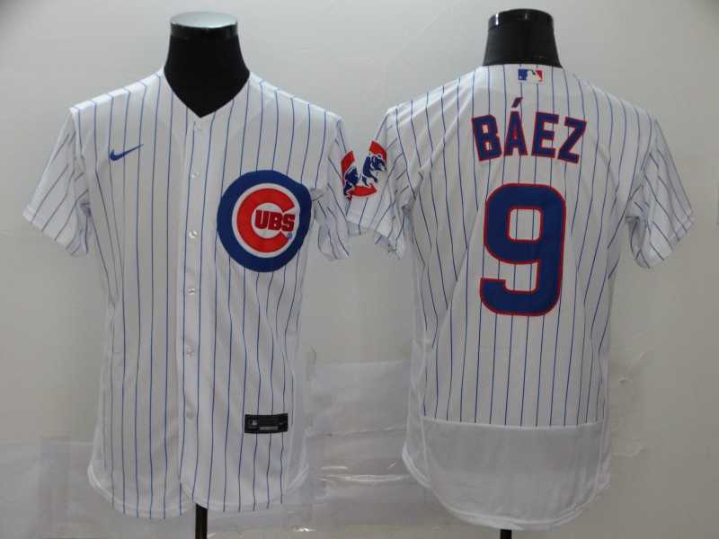 Cubs 9 Javier Baez White 2020 Nike Flexbase Jersey,We sell and wholesale Cubs 9 Javier Baez White 2020 Nike Flexbase Jersey on line form chian!